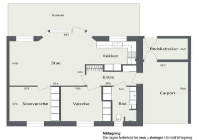 Visual presentation of the listing