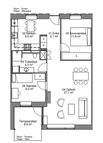 Visual presentation of the listing