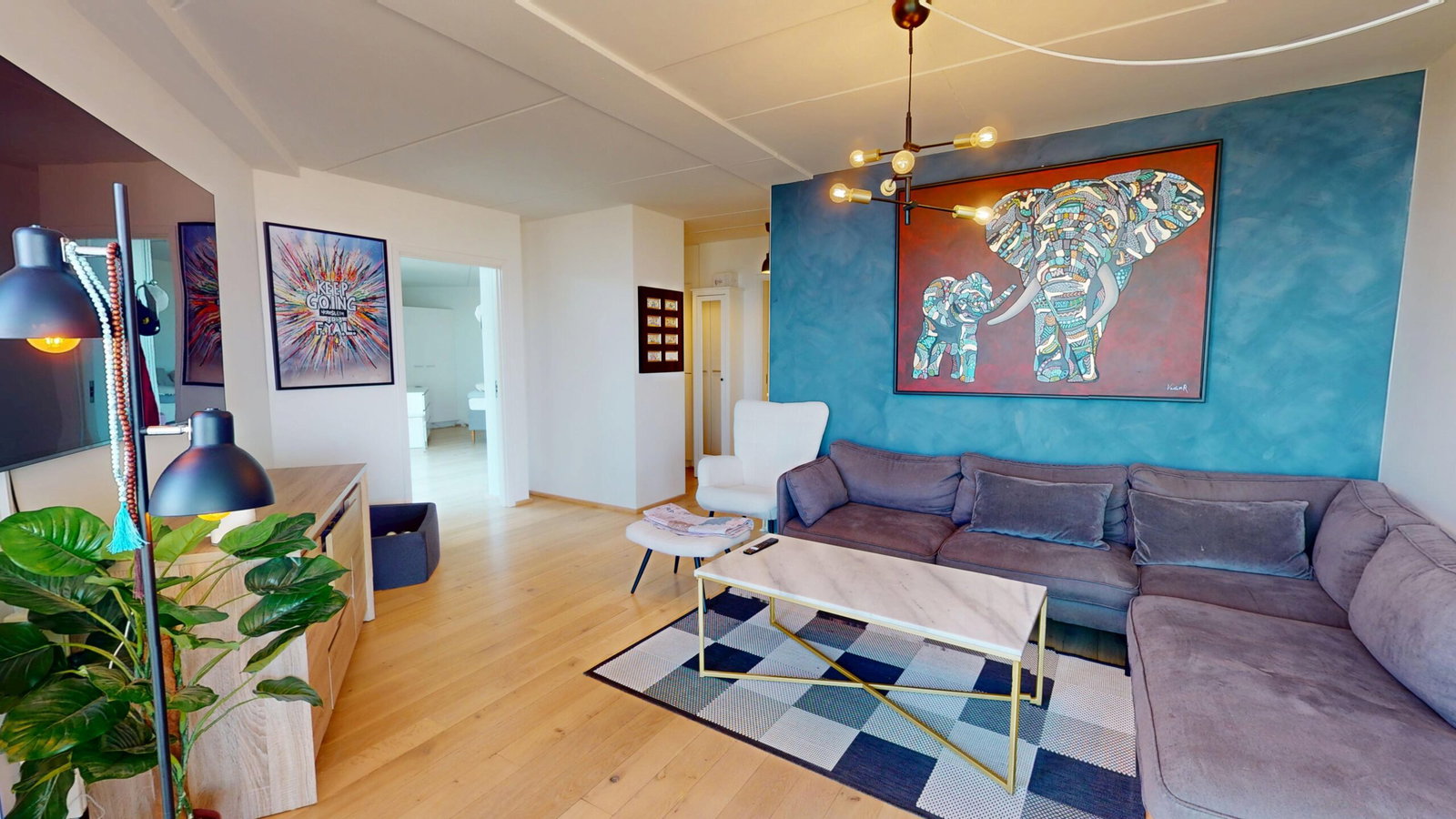Visual presentation of the listing