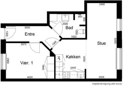 Visual presentation of the listing
