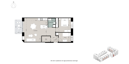 Visual presentation of the listing