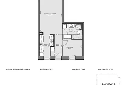 Visual presentation of the listing