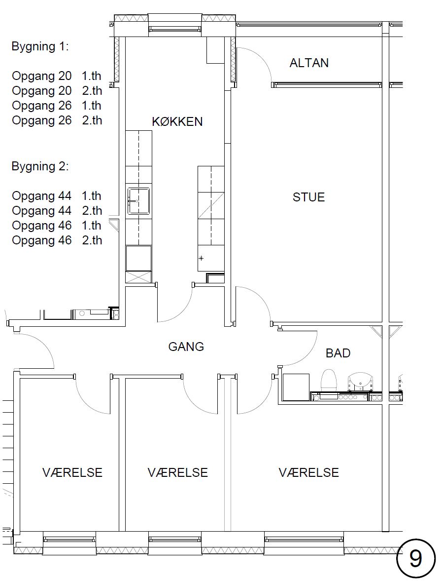 Visual presentation of the listing