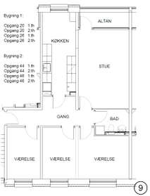 Visual presentation of the listing