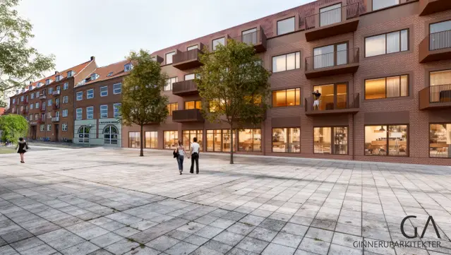 apartment Helt nye lejligheder på Rådhustorvet klar 2026