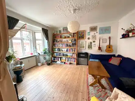 apartment Lys og rummelig 3-værelses lejlighed på Løkkegade