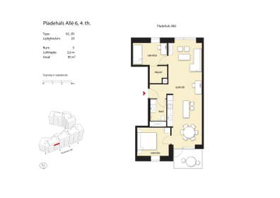 Visual presentation of the listing