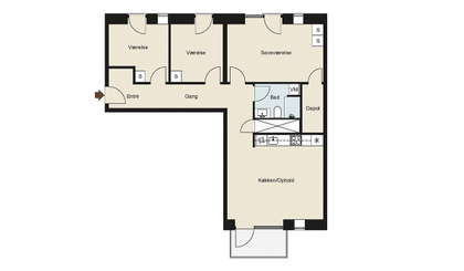 Visual presentation of the listing