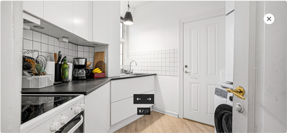 Visual presentation of the listing