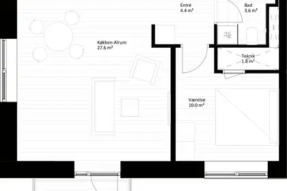 Visual presentation of the listing