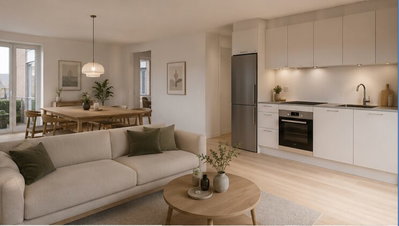 Ny 114 m² lejlighed med altan og elevator i Hedensted - Ankersvej, Hedensted - 1