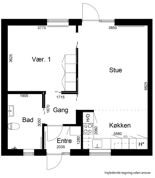 townhouse Rækkehus i Filskov