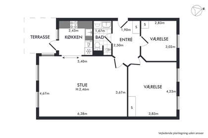 Visual presentation of the listing