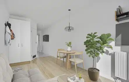 apartment 1-værelses lejlighed i København NV med fælles faciliteter
