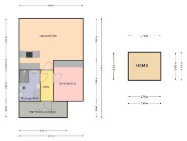 Visual presentation of the listing