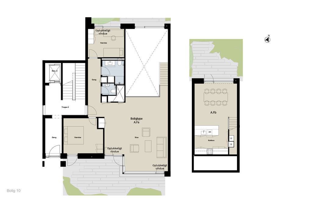Visual presentation of the listing