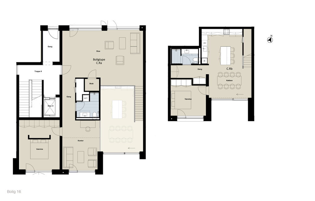 Visual presentation of the listing