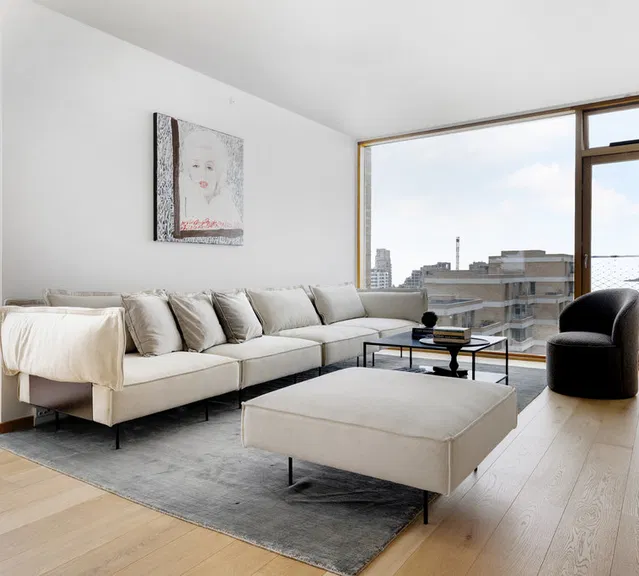 apartment Stor 4-værelses lejlighed med altaner i Hellerup