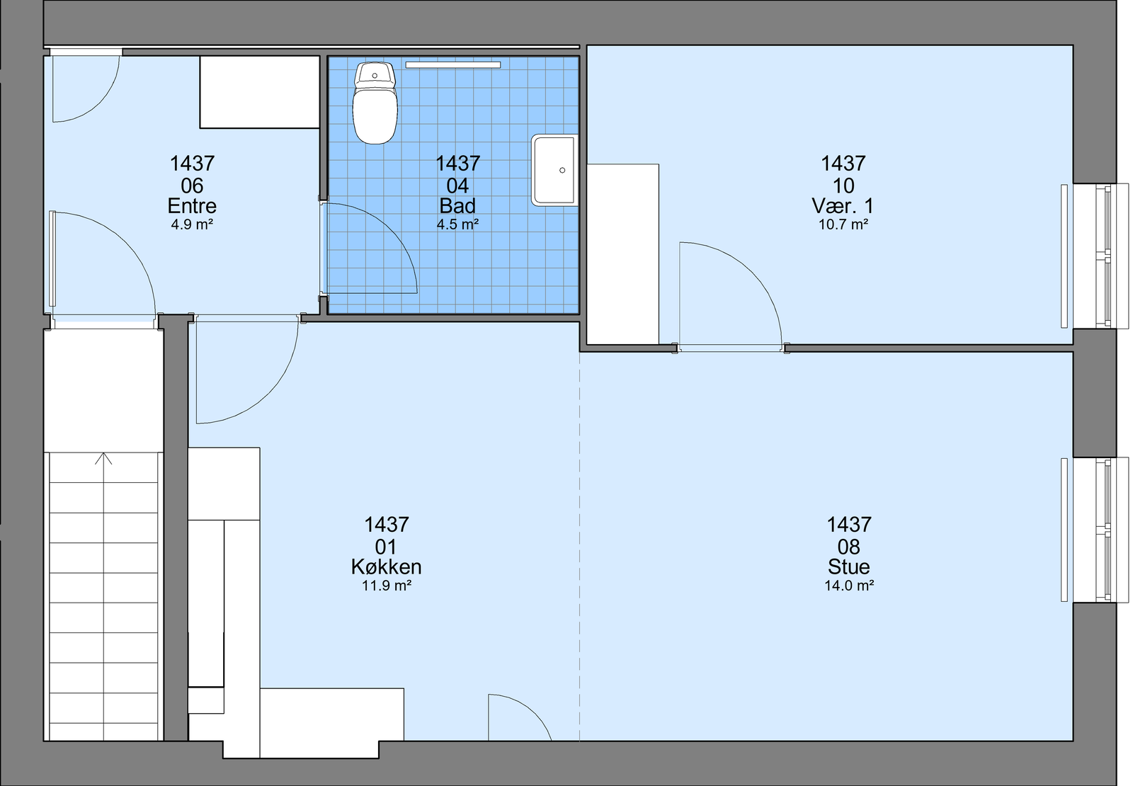 Visual presentation of the listing