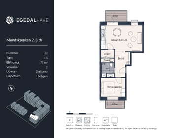 Visual presentation of the listing