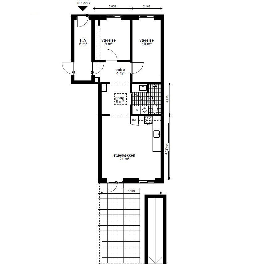 Visual presentation of the listing
