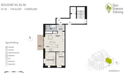Visual presentation of the listing