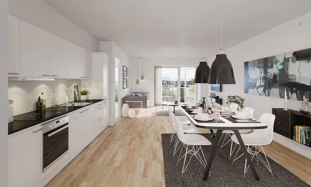 apartment Lejligheder i Den Grønne Fatning, Blok 2