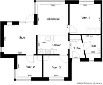 Visual presentation of the listing