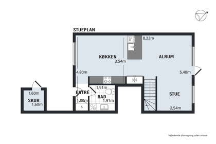 Visual presentation of the listing