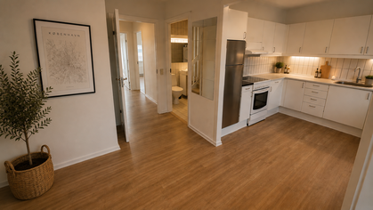 Visual presentation of the listing