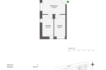 Visual presentation of the listing