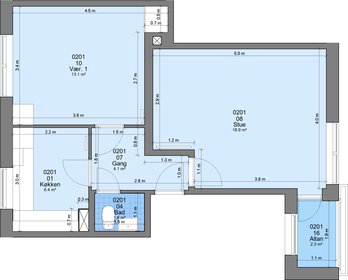 Visual presentation of the listing