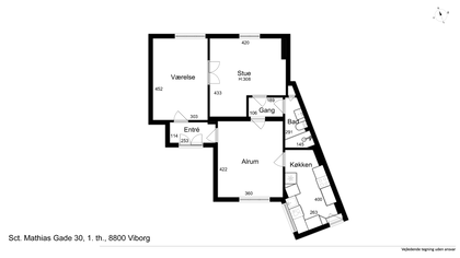Visual presentation of the listing
