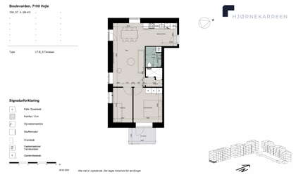 Visual presentation of the listing
