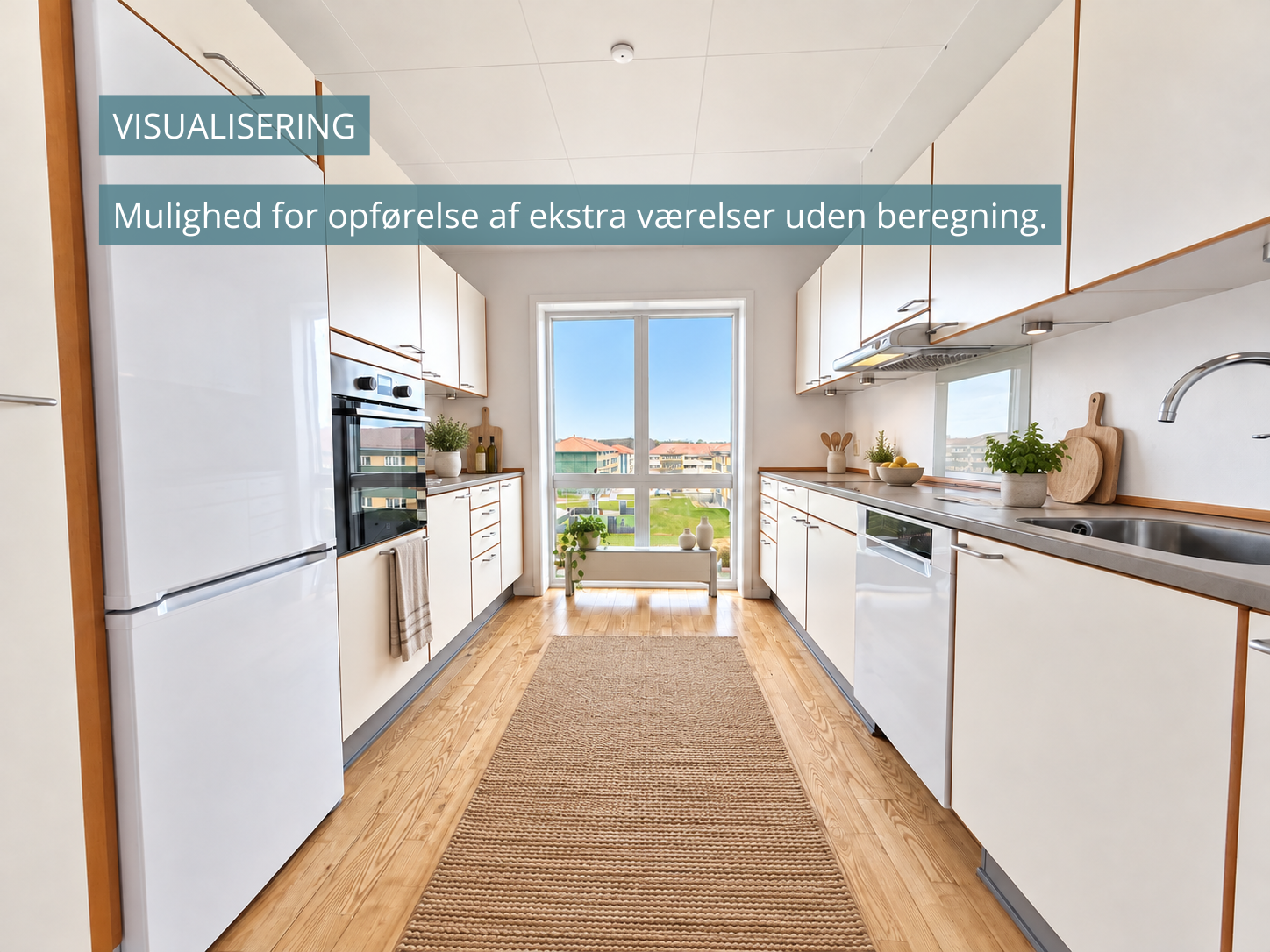 Visual presentation of the listing
