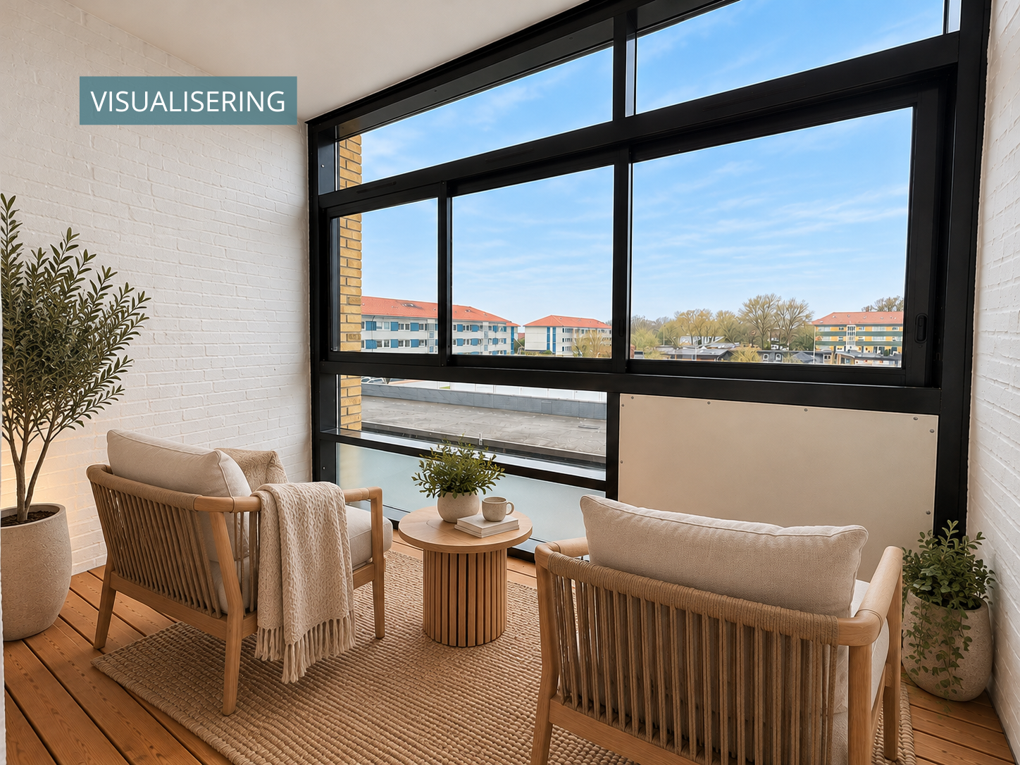 Visual presentation of the listing