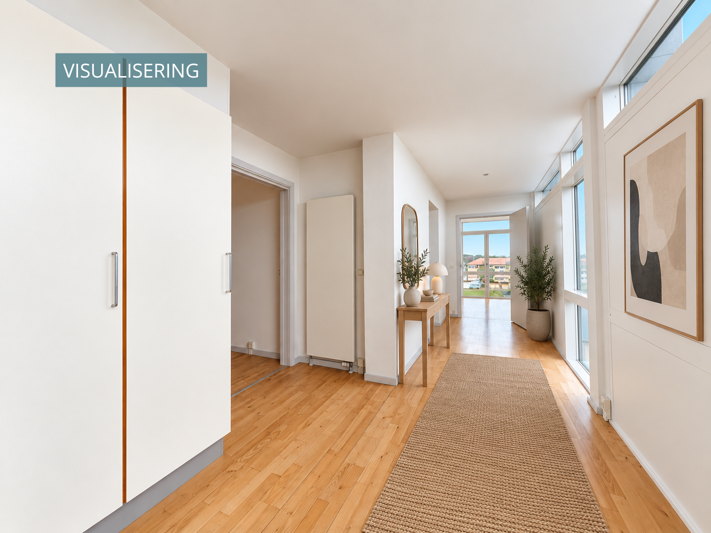 Visual presentation of the listing