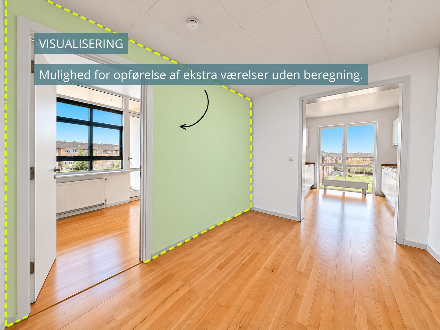 Visual presentation of the listing