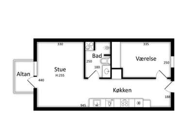 Visual presentation of the listing