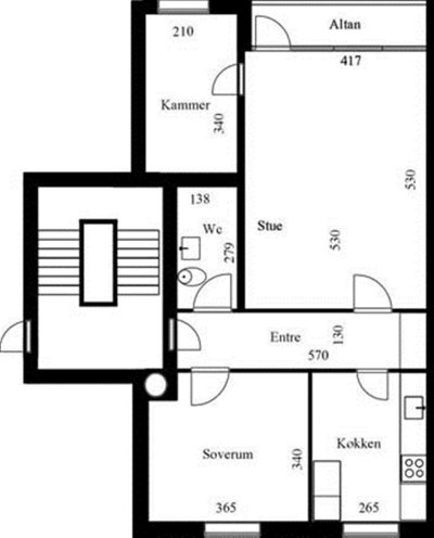 Renovated apartment with new bathroom and windows - Provst Dreslers Vej, Frederikshavn - 4