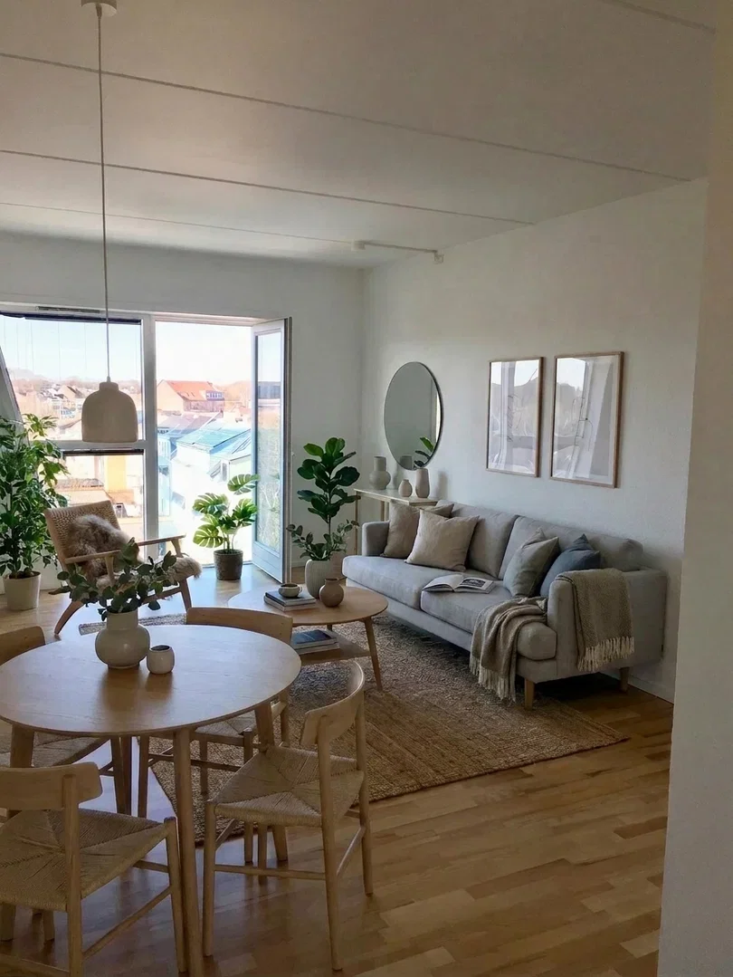 apartment Lys 1-værelses lejlighed med vandudsigt i Nørresundby