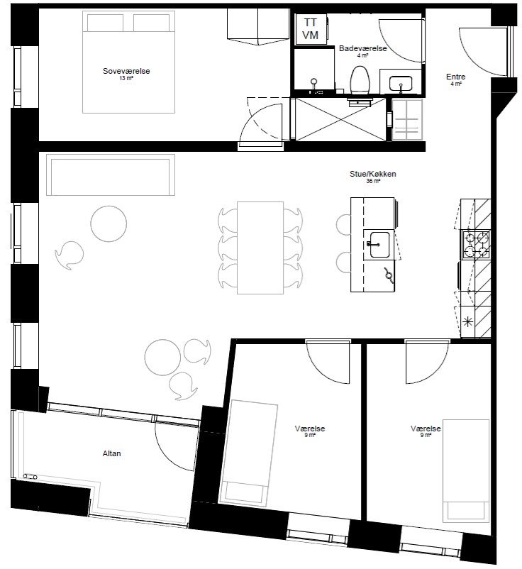 Visual presentation of the listing