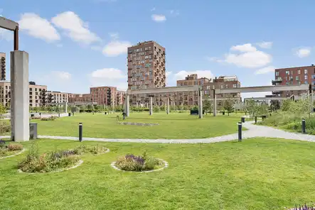 apartment Moderne 1-værelses med fælles tagterrasse i Valby