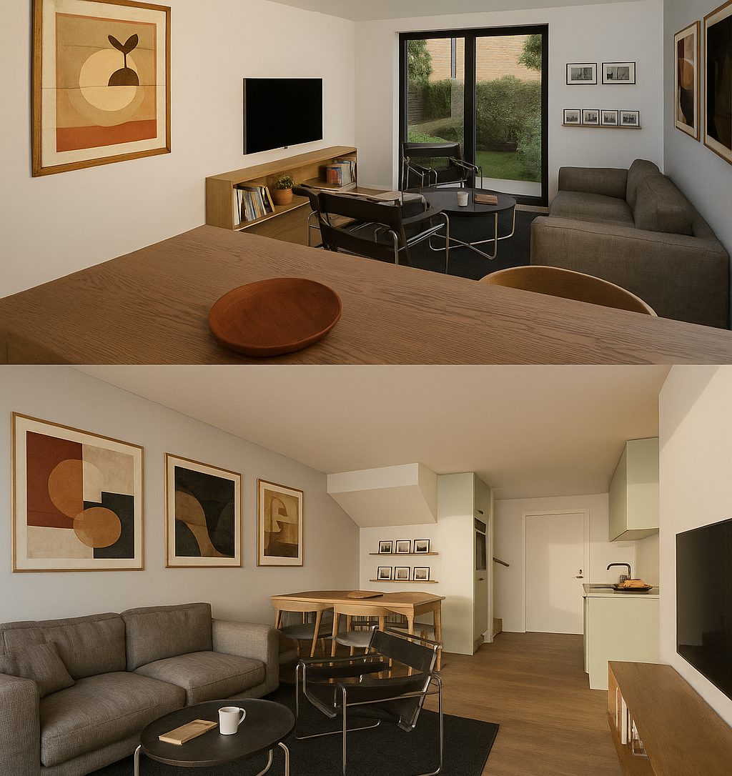 Visual presentation of the listing