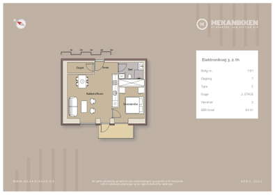 Visual presentation of the listing