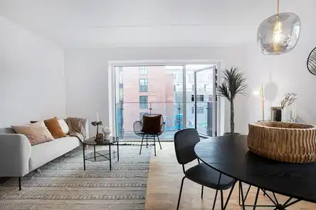 apartment Lys 2-værelses lejlighed med terrasse i Brøndby