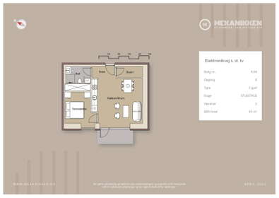 Visual presentation of the listing