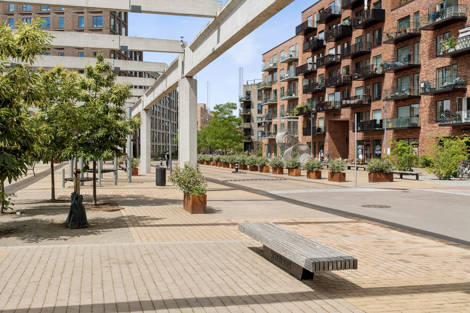 apartment Modern 1-room apartment with shared roof terrace in Valby