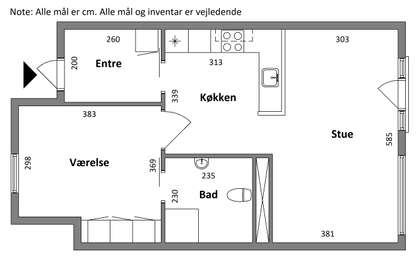 Visual presentation of the listing