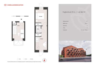 Visual presentation of the listing
